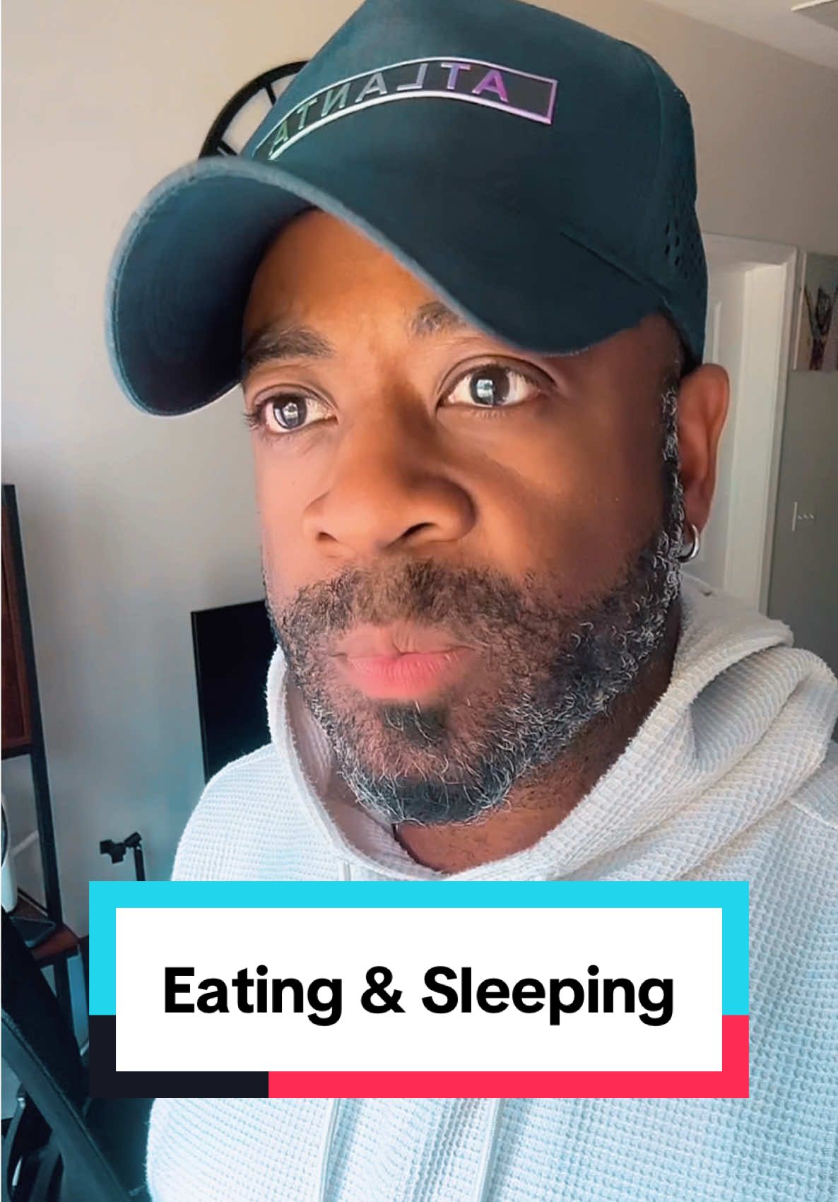 My life is simple. 🤷🏾‍♂️ #thevibewithky #eating #sleeping 