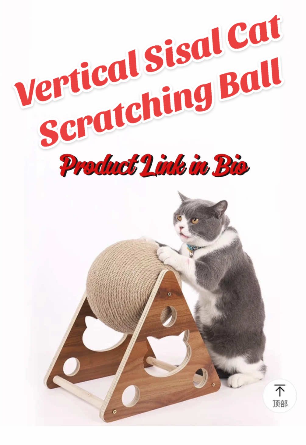 ⭐️💥Product Link in Bio💥⭐️                      Buy directly from us as your trusted Chinese supplier, offering unbeatable prices and fast shipping! Keep your feline friends active and happy with the Vertical Sisal Cat Scratcher Ball! Designed for durability and fun, this scratcher features a wear-resistant sisal ball combined with a vertical scratching board. It satisfies your cat’s natural scratching instincts while doubling as a climbing toy to keep them entertained and engaged. This all-in-one pet accessory is perfect for preventing furniture damage, promoting exercise, and enhancing your cat’s playtime. With its stable base and stylish design, it easily fits into any home decor, offering both functionality and fun. Order now for fast delivery to the USA, Canada, Europe, South America, and the Middle East. Custom logo options available for bulk orders! #goodstuff #catlover #catsupplies #petfun #cattoys #LearnOnTikTok #TikTokMadeMeBuyIt #fyp #foryou #usa #TikTokFinds #viral #trending #amazonfinds #amazonfba #shopifystore #dropshipping #winningproducts #trendingproducts #shopify #amazon #petdecor #catfurniture #buydirect #buyfromchina #buyfromfactory #bulkpurchasing #buyfromsupplier #supplier #chinasupplier #chinesesupplier #shipfromchina #buynow #ordernow #CatScratchBall #SisalScratcher #CatTreeCombo #PetActivityCenter #FurnitureSaver #InteractiveCatToy #PetAccessories #CatCareEssentials