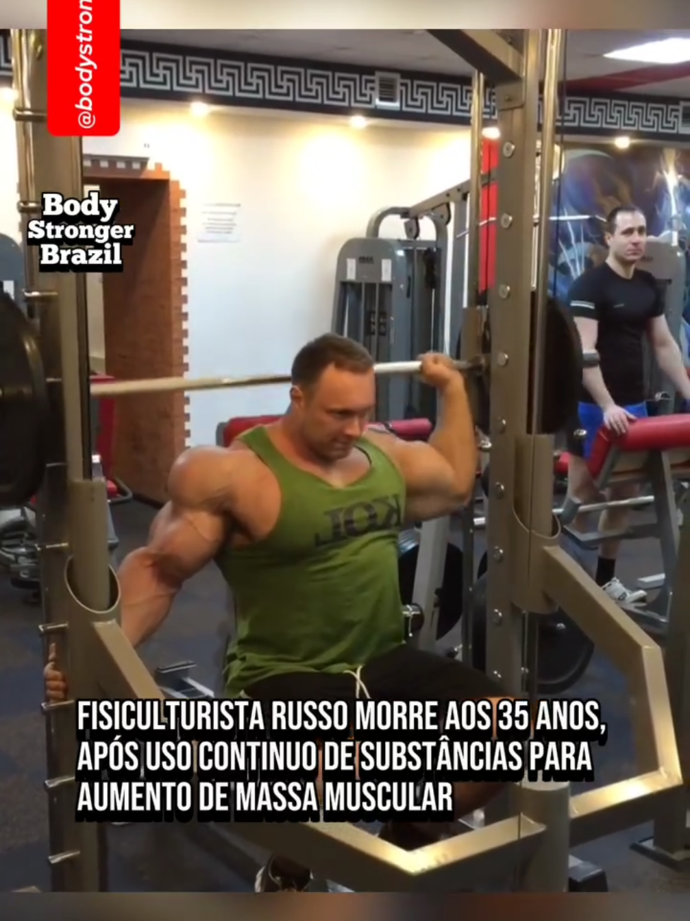 LUTO! 🖤😭 Considerado um dos maiores fisiculturistas da Rússia, Nikita Tkachuk morreu aos 35 anos de idade. O atleta foi levado às pressas para  o hospital após sofrer com insuficiência pulmonar e renal. Ele ainda teve uma parada cardíaca, segundo a agência East2West. As informações indicam que Nikita morreu depois de uma série de aplicações de injeção de 