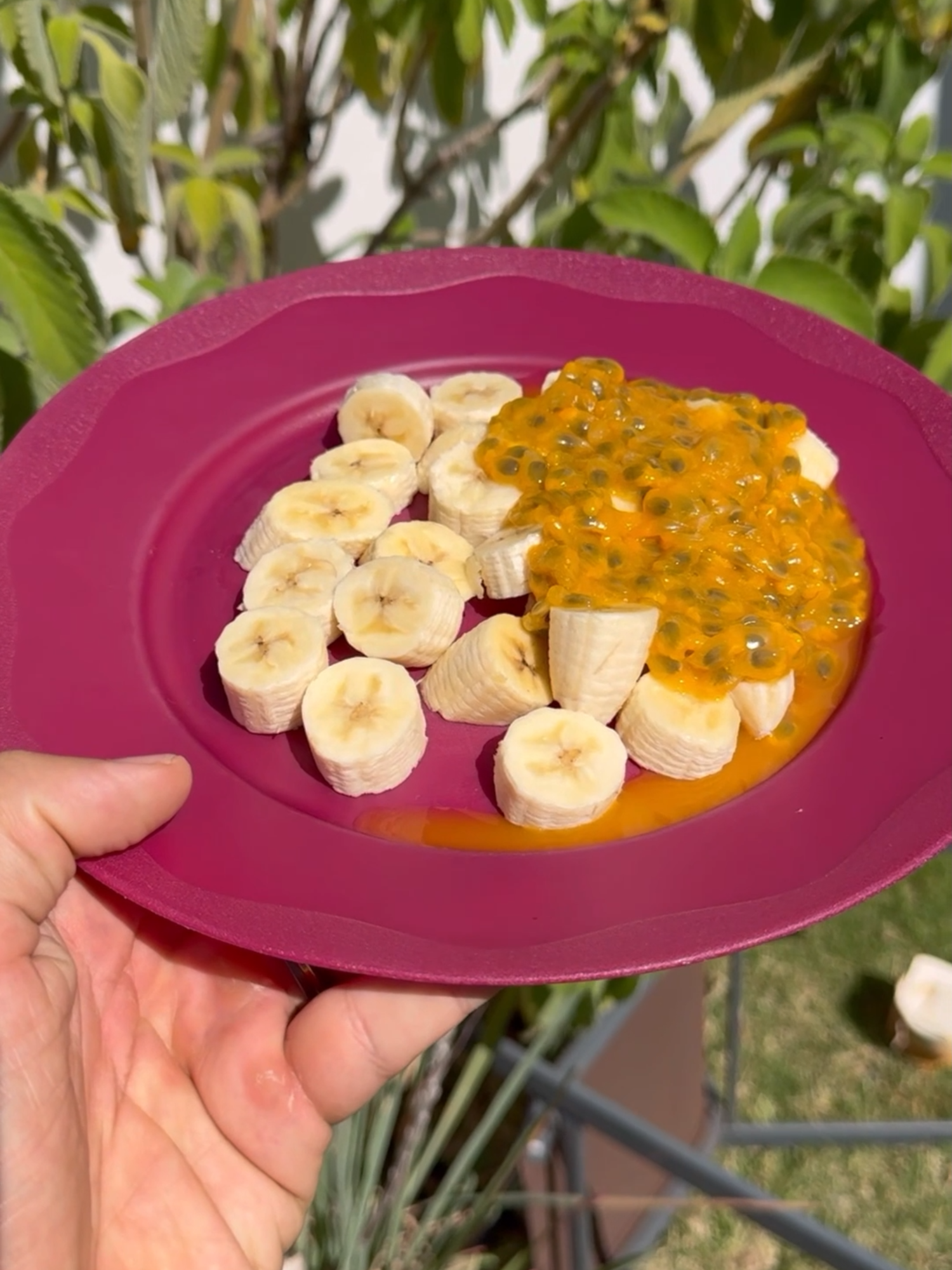 È só jogar maracujá na banana e você não vai mais precisar de óculos!!!