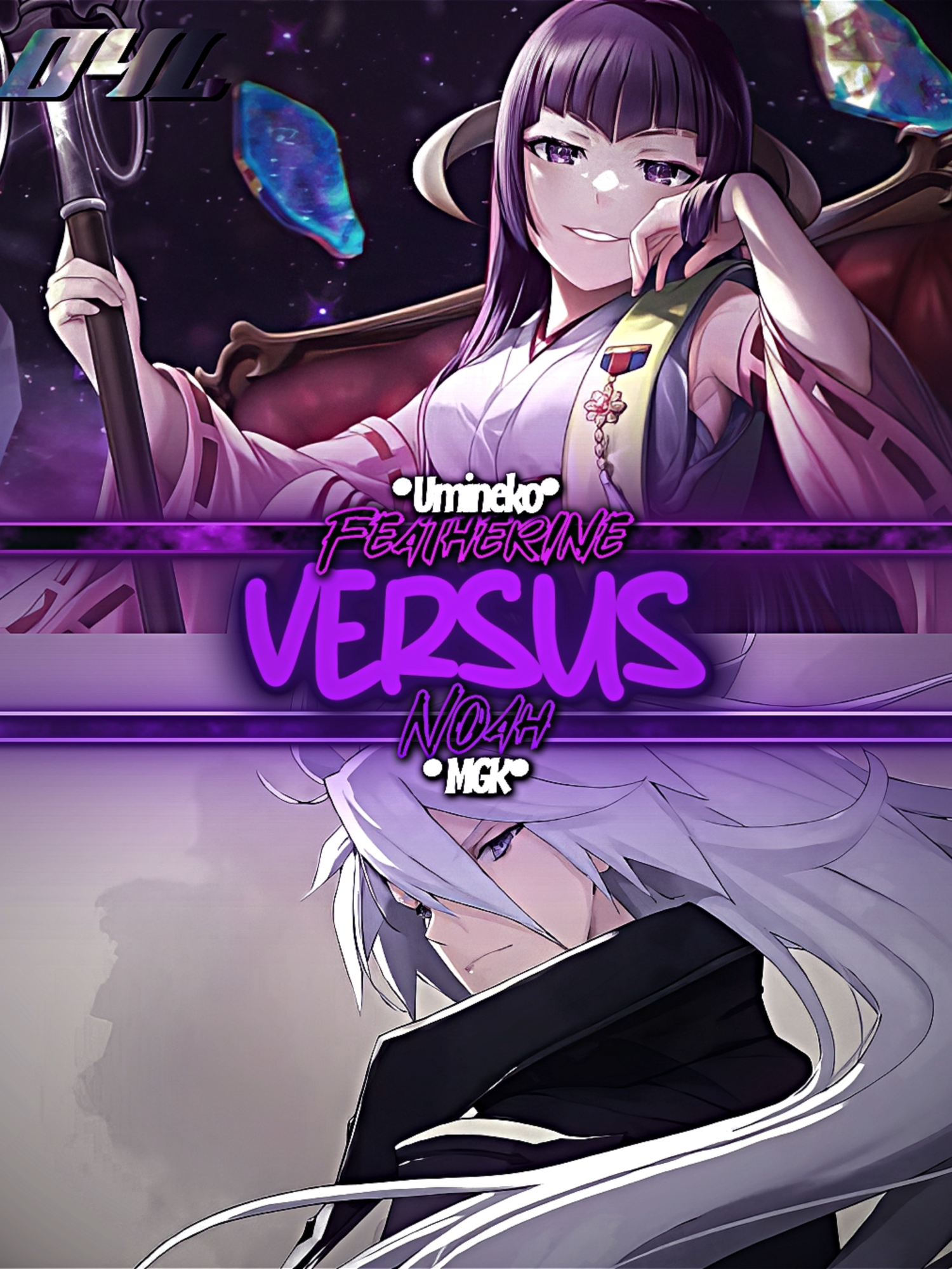 Featherine vs Noah #maougakuinnofutekigousha #noah #twolawstyrant #anosvoldigoad #featherine #umineko #wis #manga #debate #fyppp #themisfitsofdemonkingacademy