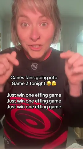 We aren’t asking for much right this second. Let’s just start with one 😂😅 #NHL #nhlplayoffs #stanleycupplayoffs #caniac #carolinahurricanes #letsgocanes #hockey #hockeytok 