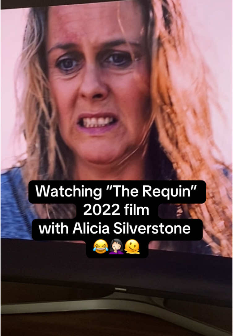 His gen Z mind couldn’t compute these terrible special effects 👀 #moviereaction #therequin 