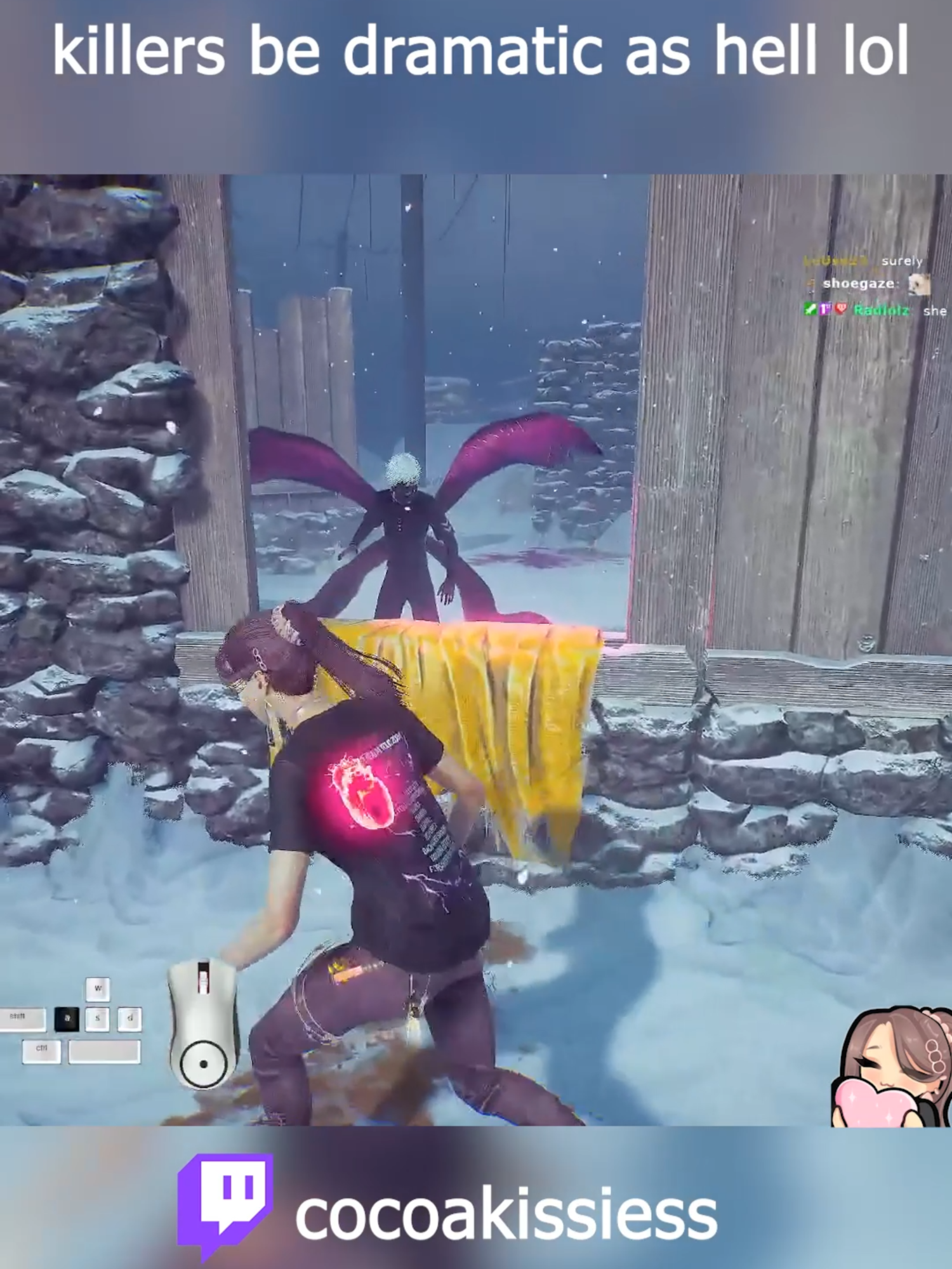 dcing over a pallet stun is crazy idk @britaaany_@bartchy @ithyia#dbd #deadbydaylight #dbdtiktok #dbdclips #dbdfunnymoments