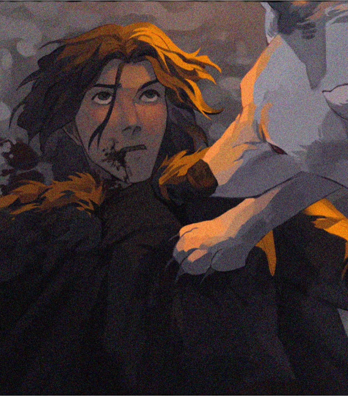 art by magali villeneuve, jake murray, & volukyrja #bethsgreenes #jonsnow #jonsnowedit #asoiaf #asoiafedit #asongoficeandfire #asongoficeandfireedit #bookedit 