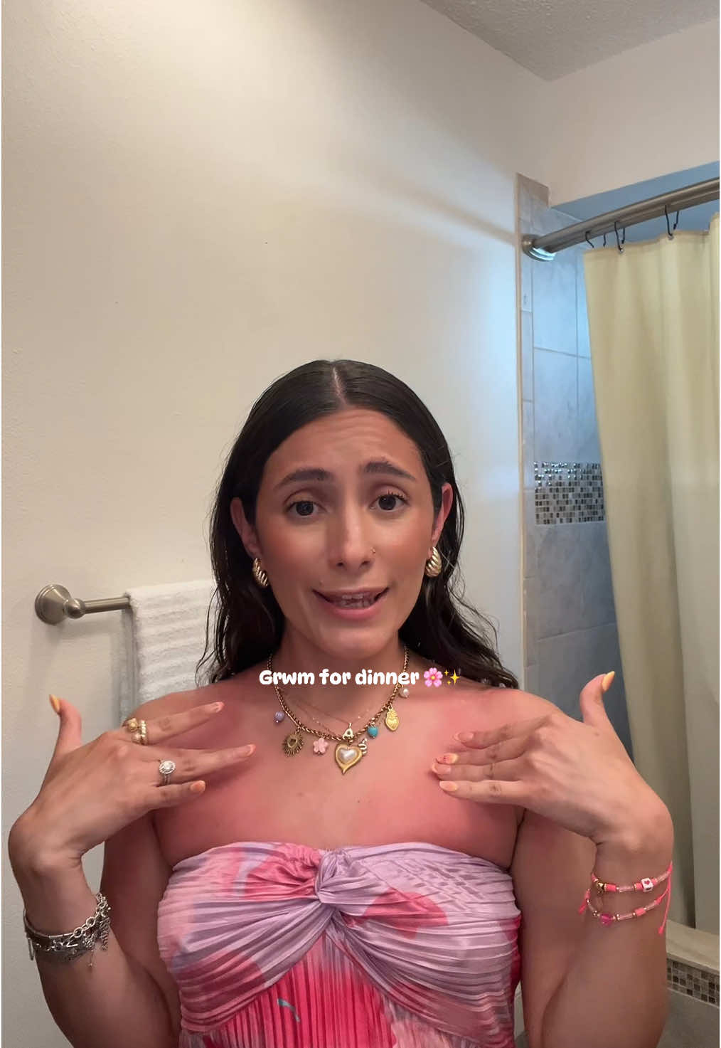 Song on repeat, what’s a better way to get ready  🎶 @Sabrina Carpenter  #grwm#grwmfordinner#grwmmakeup#makeup#MakeupRoutine#fyp#latinacontentcreator#sabrinacarpenter#beachvacation#beachvibes#summervibes#caudalie#pinterestaesthetic#elfcosmetics#byoma#elfcosmetics   @byoma @elfcosmetics @NYX Professional Makeup @Caudalie @LOCCITANE 