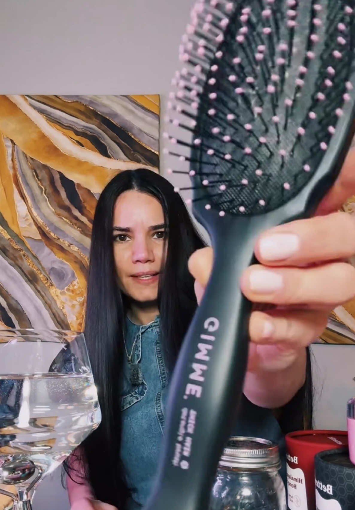 Gimme HAIR gimme MELENA BRILLANTE @gimme beauty  #ttsacl #gimmebeauty #hairbrushing #haircare 