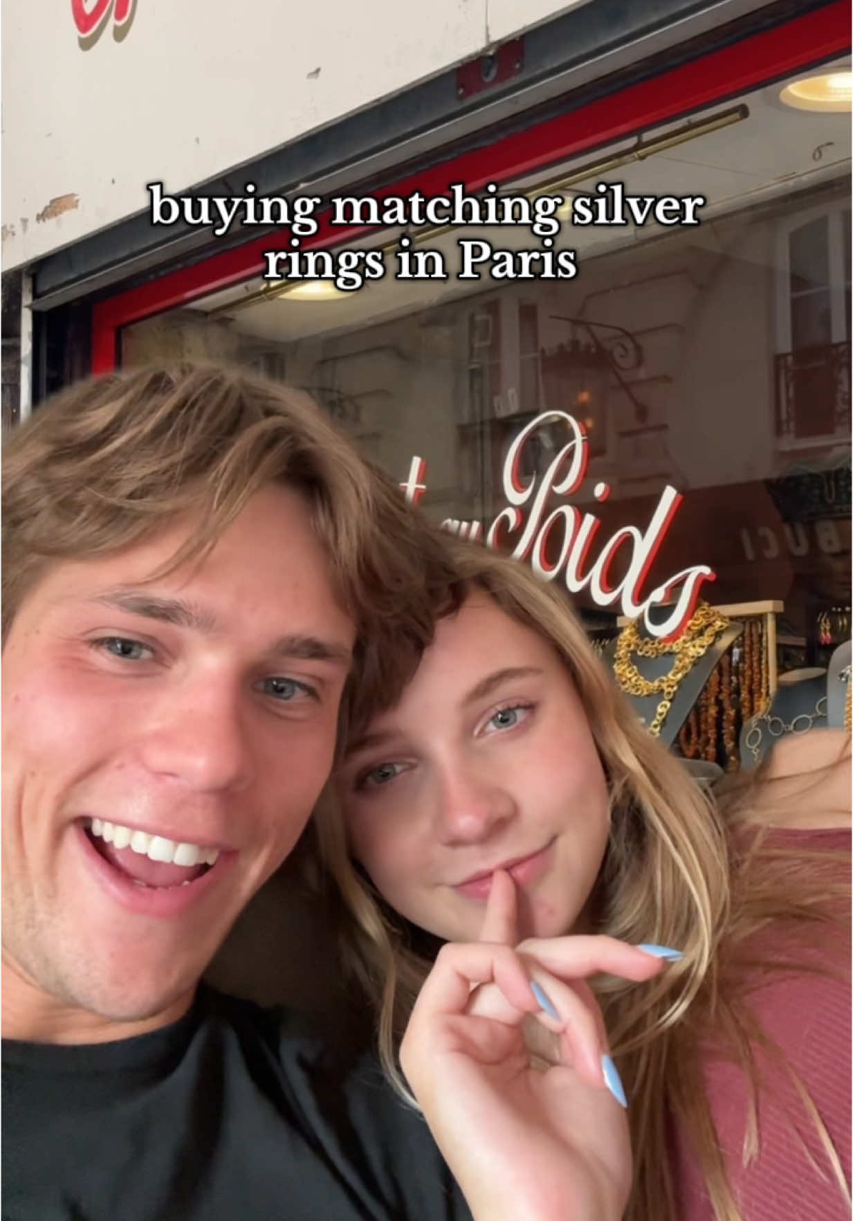 A great souvenir for your next trip to Paris 📍 Gudule, 6th Arrondisment #paris #parisshopping #matchingrings #parisvintage 