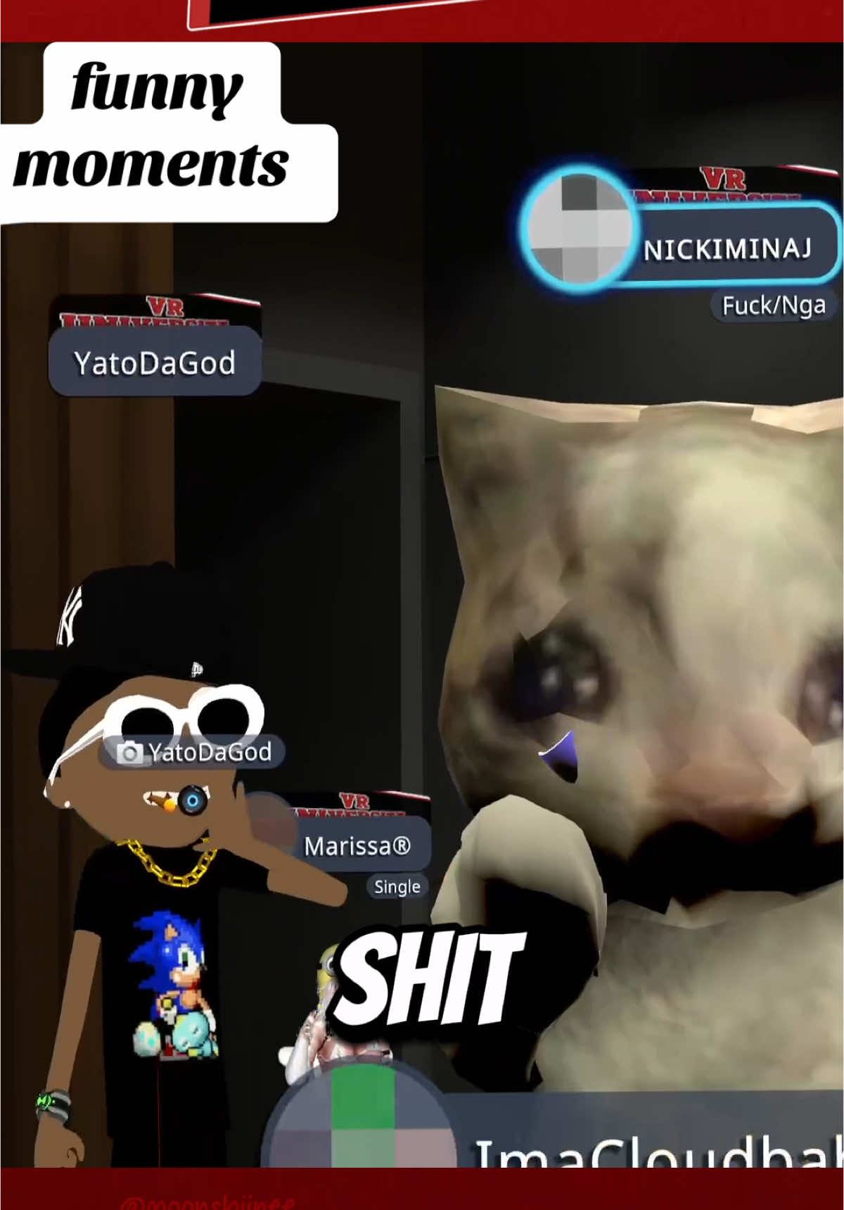 yeah so this is VR university 😂 #streameruniversity #vruniversity #virtualreality #vrchat #vrchat #vrchatmemes 