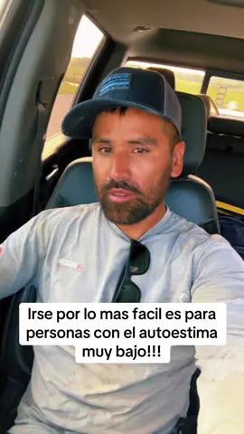 Irse por lo mas facil es para #personas con el autoestima muy bajo,si elijes los trabajos trabajosos,vas a llegar muy lejos 👍 campeon!!