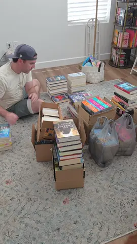 Used books we found today to start our in home bookstore!  #bookbesties #bookstore #bookrecs #specialeditionbooks #booktokfyp #bookcollection #bookworm #bookshopping #bookaddict #booktoker #BookTok #books #bookish 