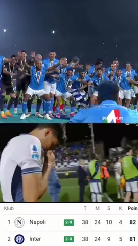 Perjalanan Napoli menuju Juara Serie A #napoli #sscnapoli #intermilan #intermilano 
