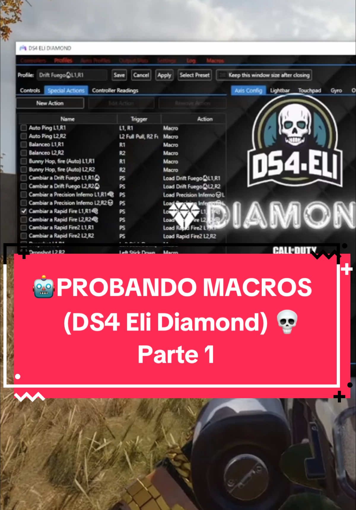 ¿Quieres DOMINAR con mando en PC, PS4 o PS5?🎯🔥 En este video pruebo MACROS + AIM ASSIST con DS4 Windows en Warzone/BO6 ¡Los resultados son ROTOS! 🤫 Sígueme para +VENTAJAS (sin hacks reales), no baneable, no detectable. #DS4Windows #WarzoneHacks #AimAssistPC #BO6Tricks #GamingMacros #ControllerAdvantage #SecretSettings