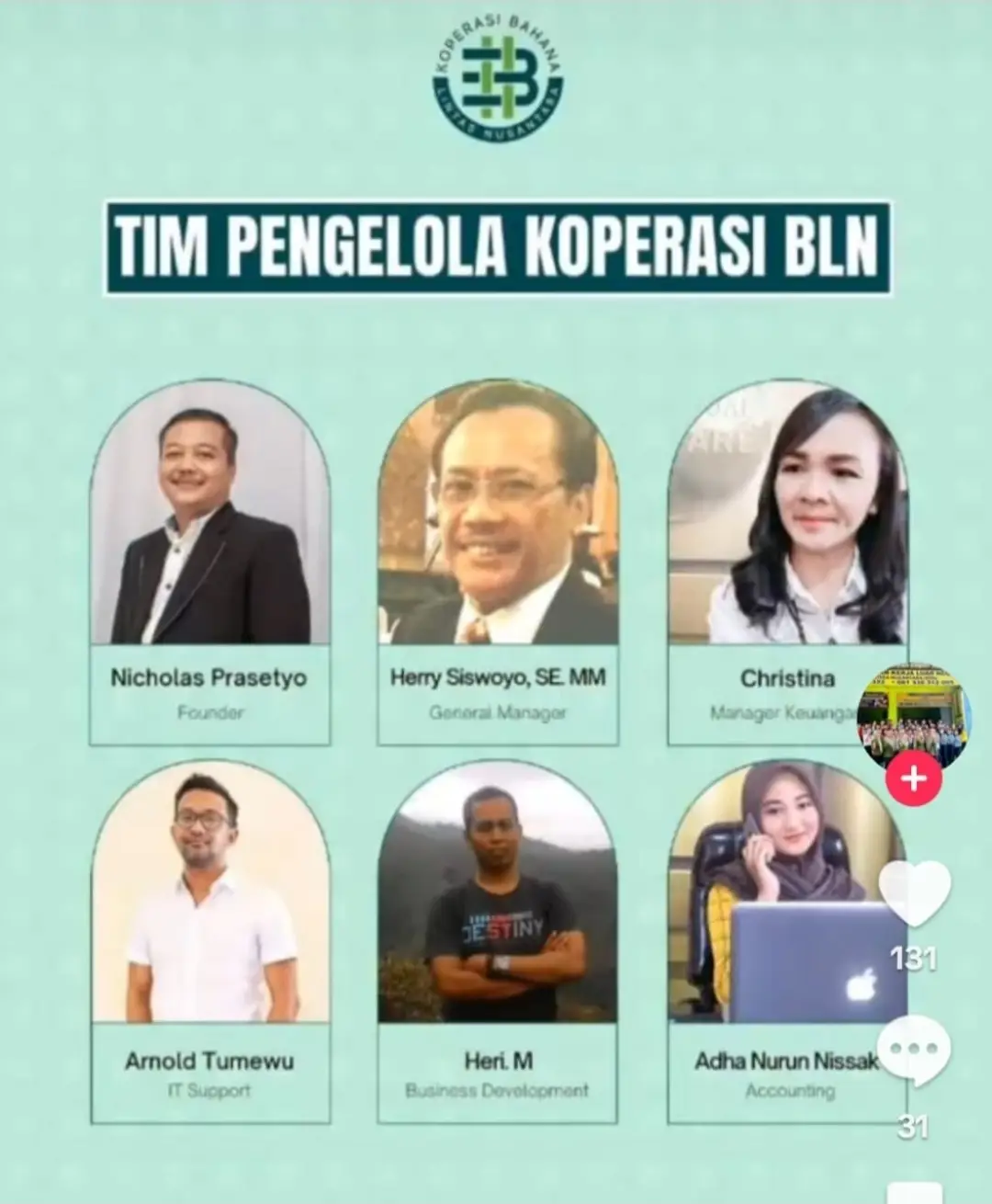 ini yang harusnya bertanggung jawab untuk mengembalikan uang anggota koperasi bahana lintas Nusantara #bahanalintasnusantara  #koperasiblnbln  #fypage   #fyppppppppppppppppppppppp