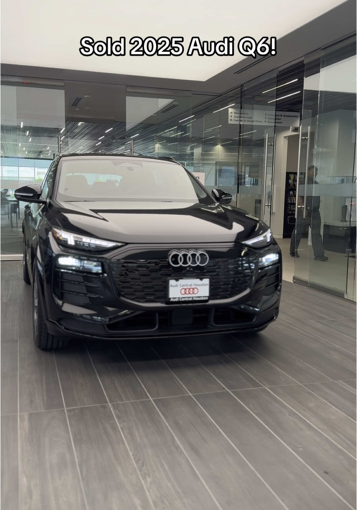 The future is here! 🥂Welcome to the Audi Family!🥂 🍾Congrats to my client, driving off in the all new 2025 Audi Q6 e-tron!🍾  🤝🏽I have a new Audi to fit every lifestyle!🤝🏽 📲Message me now to schedule a test drive! #audi #audiq6 #q6 #q6etron #electric #ev 