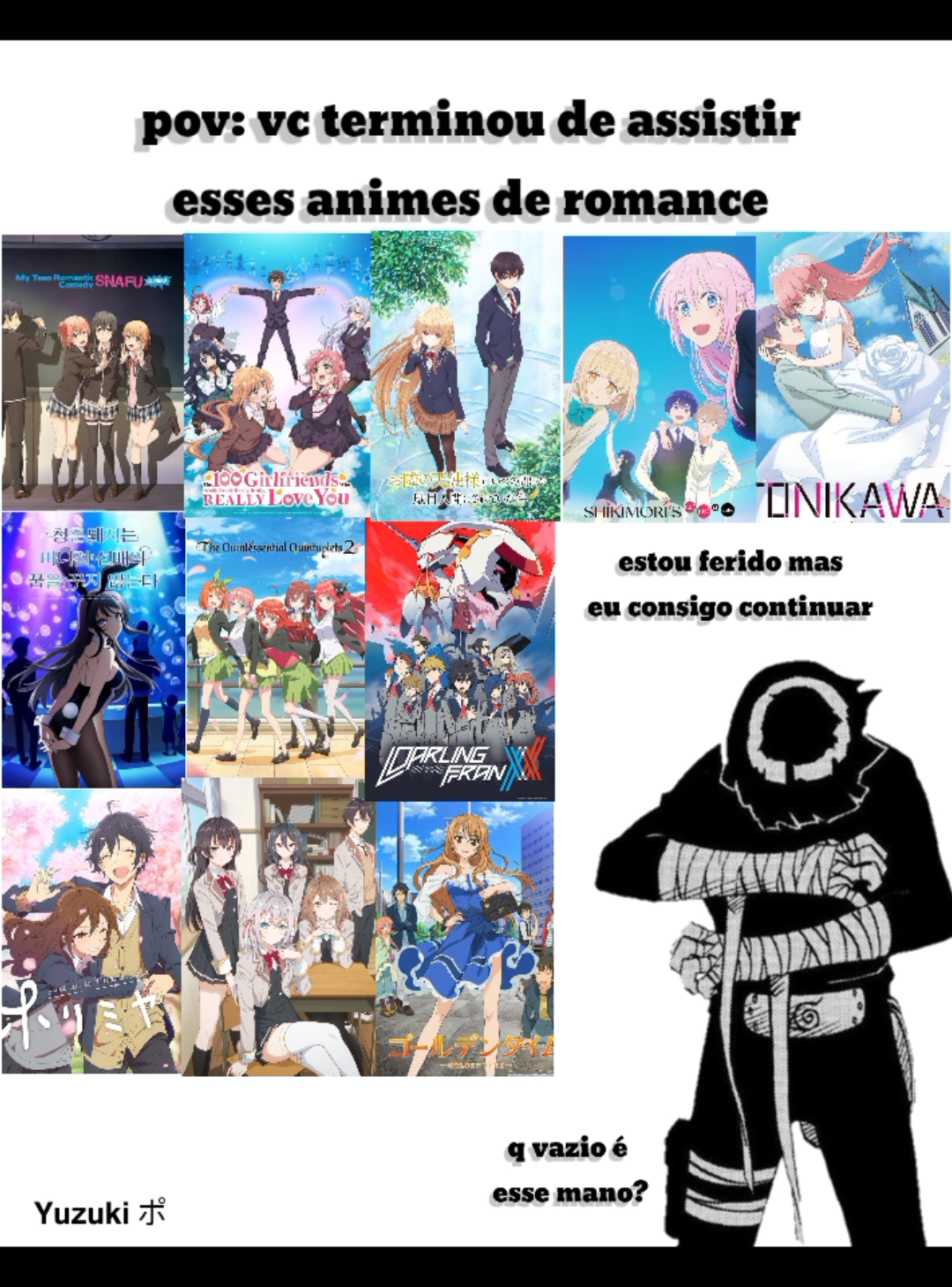 esses animes sempre dá um vazio slk kkk #fouryou #fyp #fyy #animederomance #anime #editanime #narutoshippuden #dbz 