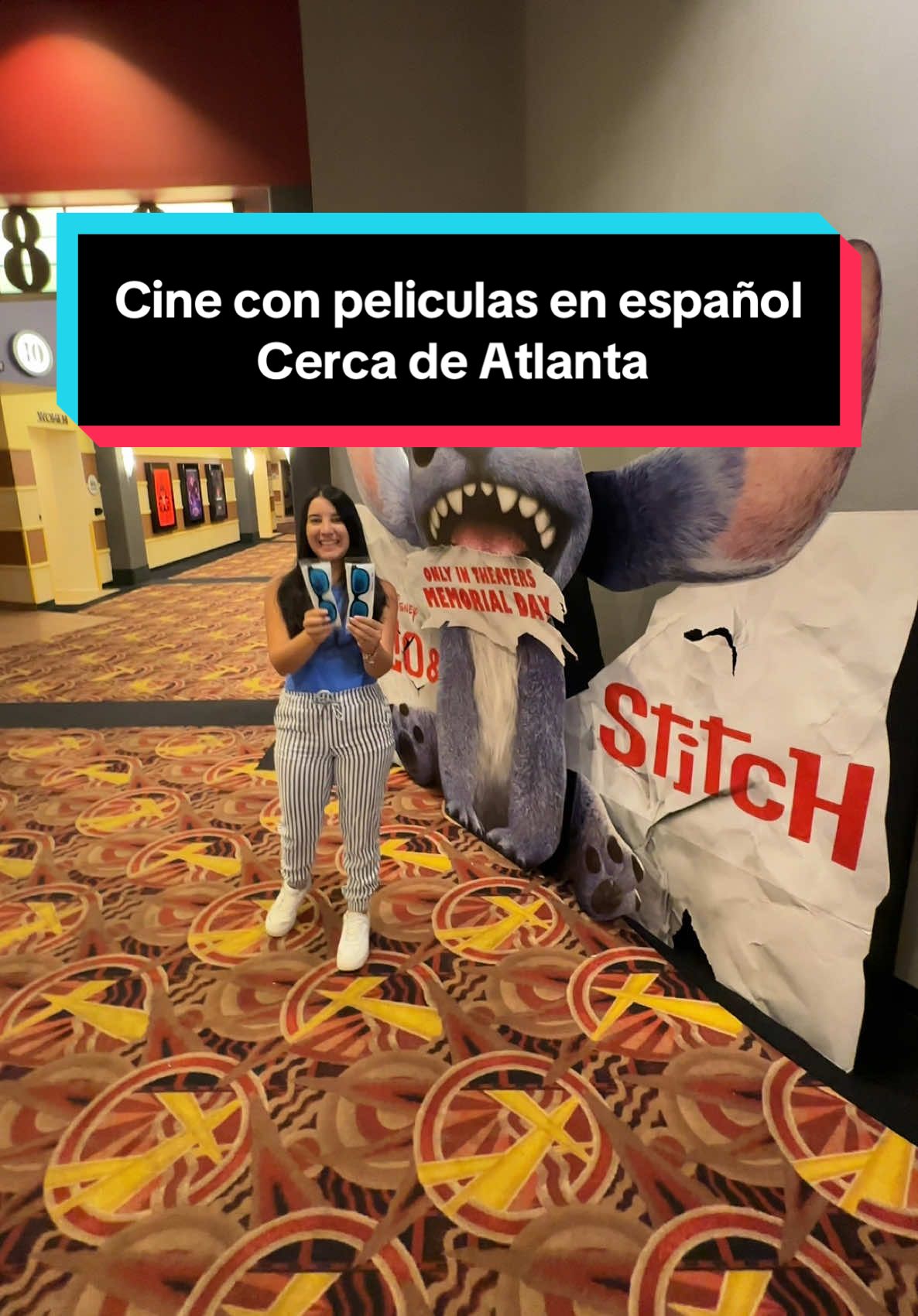 Cine en español cerca de Atlanta! Hoy vimos Lilo y Stitch en 3D Te recomiendo verificar los horarios ya que son horas específicas en las que tienen las películas en español. Puedes descargar el app de AMC y buscar en su página oficial 📍AMC Sugarloaf Mills 18 5900 Sugarloaf Pkwy #415, Lawrenceville, GA 30043 #amc #cine #amctheaters #atlanta #atl #usa #miami #florida #georgia #cineespañol #cines