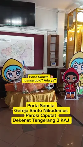 Porta Sancta Gereja Santo Nikodemus. Berkilau 👍👍 #katolik  #gerejakatolik  #ziarah  #tahunyubileum  #portasancta  #ziarahportasancta  #peziarahpengharapan  #keuskupanagungjakarta  #luce 