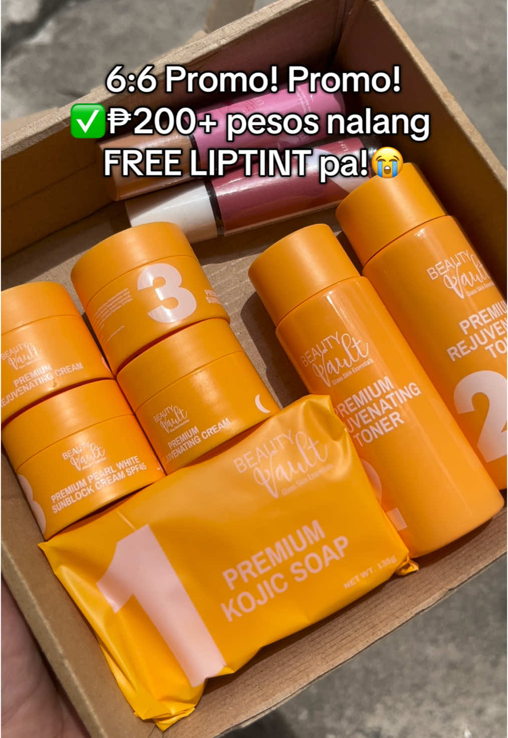 ₱200+ nalang free liptint pa✨😭🫶 #beautyvault #beautyvaultrejuvenatingset #rejuvenatingset 