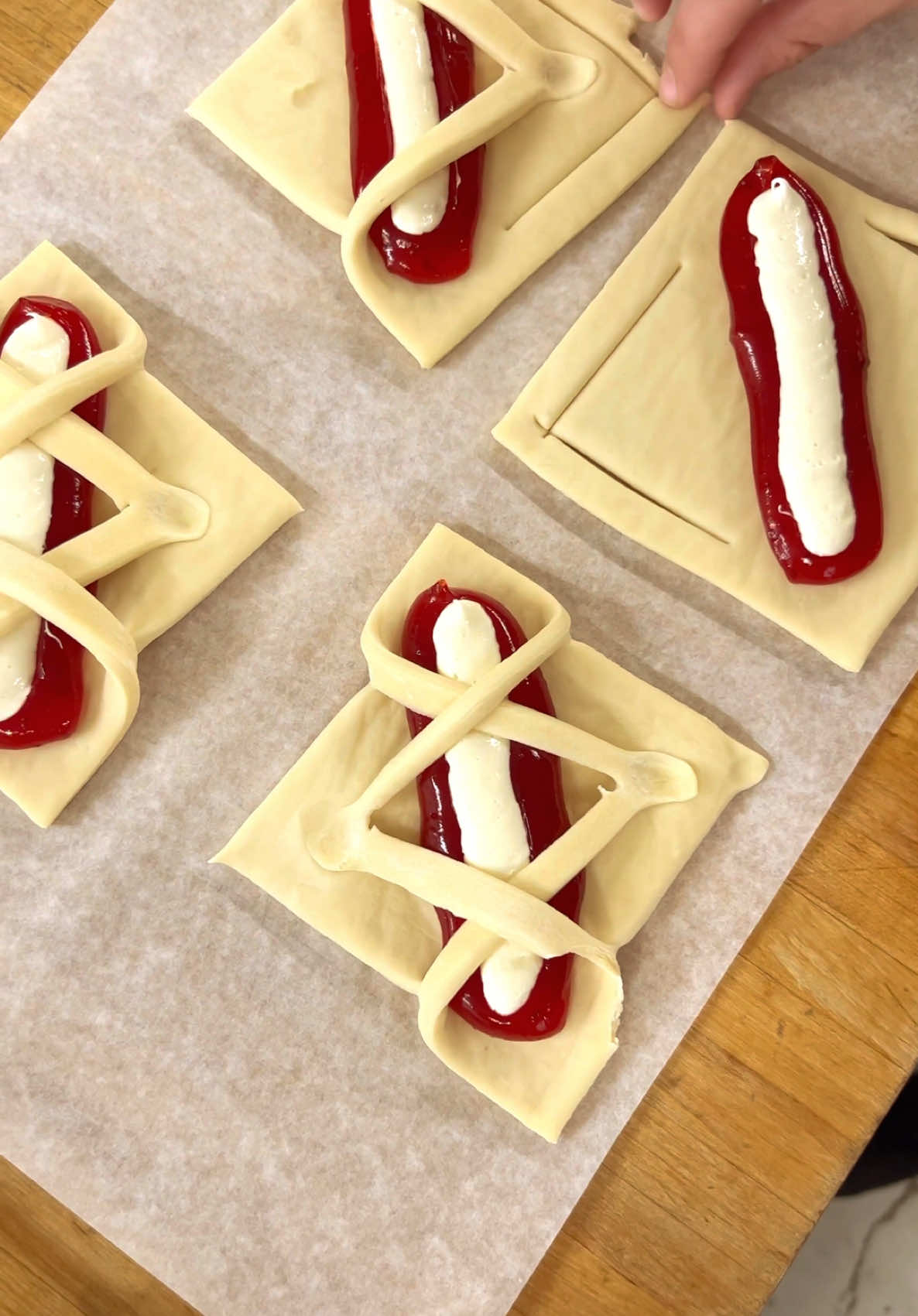 Raspberry & Cream Danish