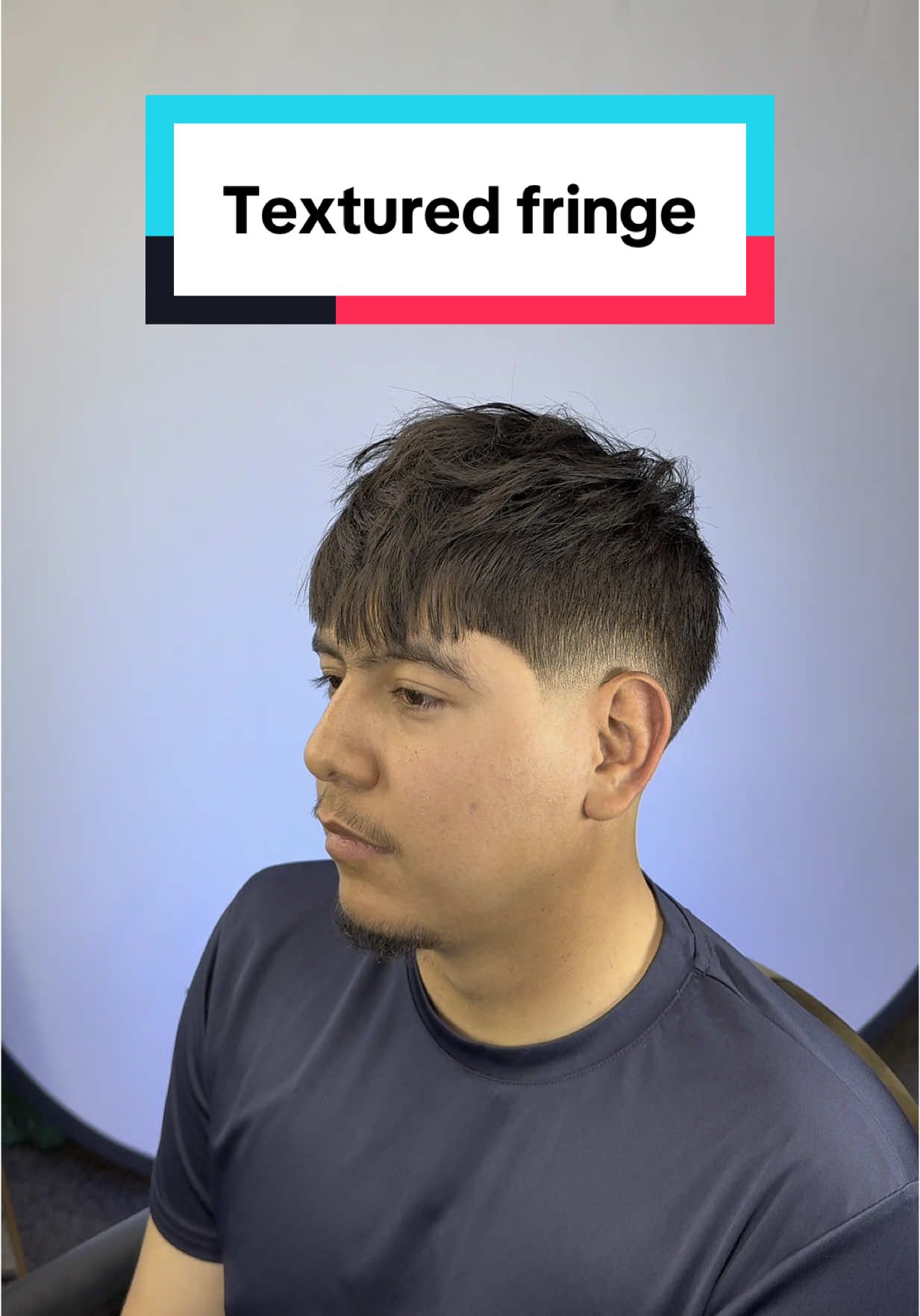 Textured fringe🔥 #dallasbarber #irvingbarber #chrisblendzz 