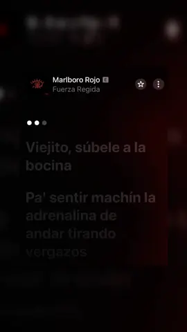 Pasenme un Marlboro de los rojos🔥#marlboro #marlbororojo #fuerzaregida #jop #lyrics #fyp #fypシ゚viral #letrasdecanciones #parati 