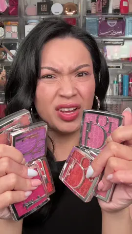 DIOR REFORMULATED THIER VIRAL BLUSHES?!?? And apparently, they are BETTER?  I take a dive in and finally test out the formula for you AND we swatch all 7 shades!  @Diorbeauty Dior Backstage Rosy Glow Blush in the shades:  001 Pink  063 Pink Lilac  077 Candy 015 Cherry  103 Toffee  006 Berry  #diorbeauty #makeup #beauty 