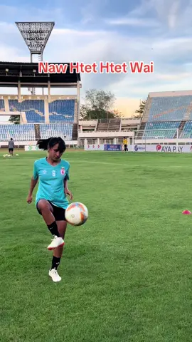 အာရှဖလားခြေစစ်ပွဲအတွက် လေ့ကျင့်နေသည့် မြန်မာ အမျိုးသမီး အသင်း လက်ရွေးစင် နော်ထက်ထက်ဝေ #kothi #fyp #wnt #nawhtethtetwai