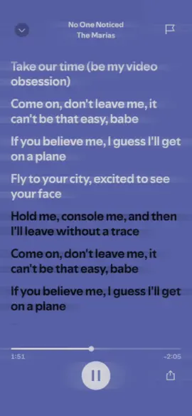 No One Noticed • The Matias #fyp #song #spotify #foryoupage #xyzbca 