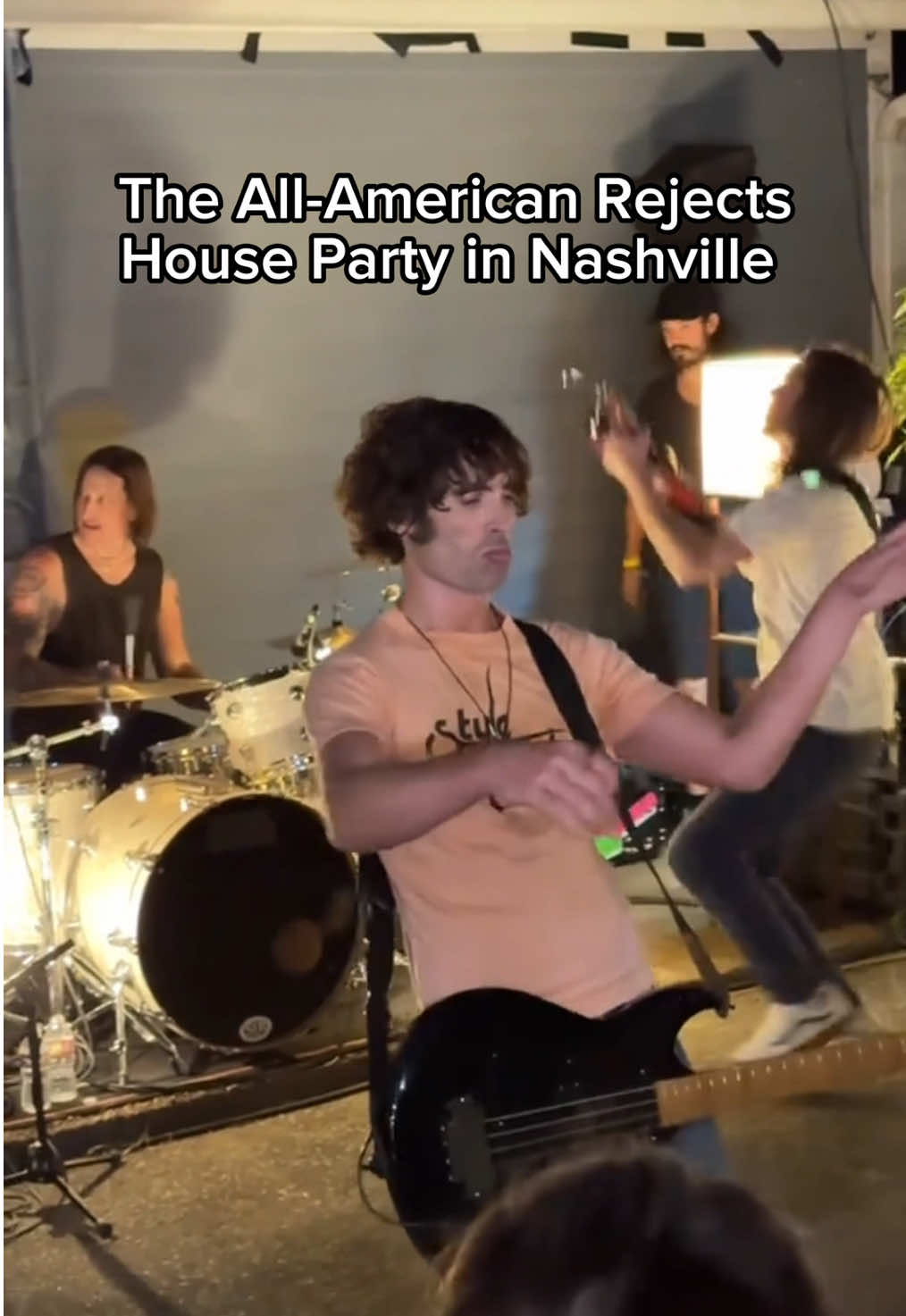@All-American Rejects taking us all back to the 2000s 🔥 #countrymusic #poppunk #houseparty #fortnash 🎥: @Chris Parks  
