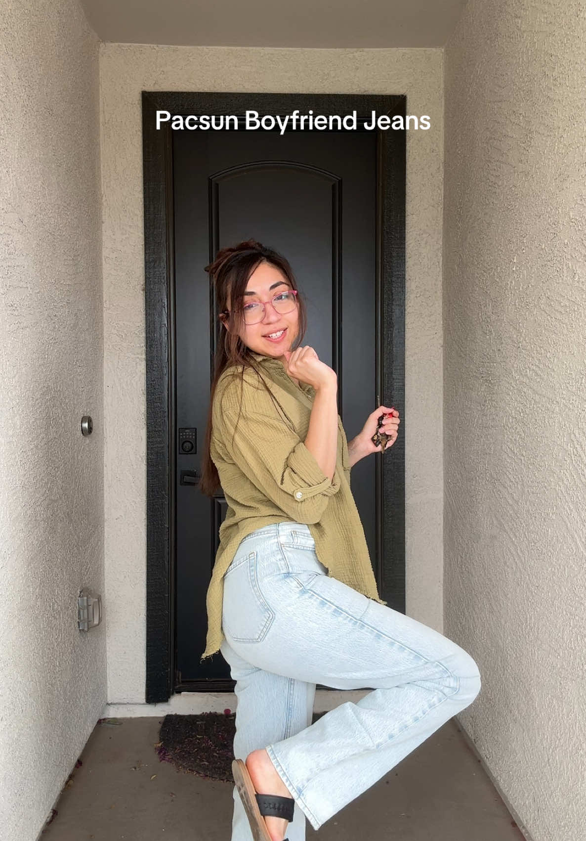 👖 cute jeans #OOTD #pacsun #cutejeans #jeans #boyfriendjeans 