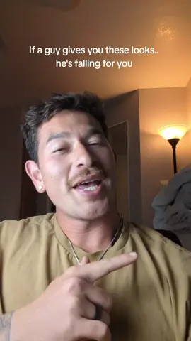 if a guy gives you these looks. he's falling for you