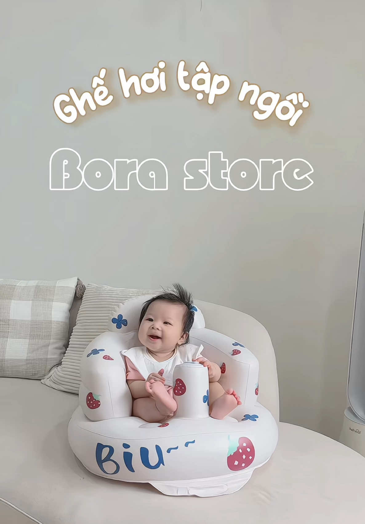 Mong mãi cũng đến ngày được mua em ghế hơi tập ngồi Hàn xẻng này rồi.🐻 Các mẹ sắm chưaaaa #borastore #ghehoitapngoi #bora #ghetapngoichobe 