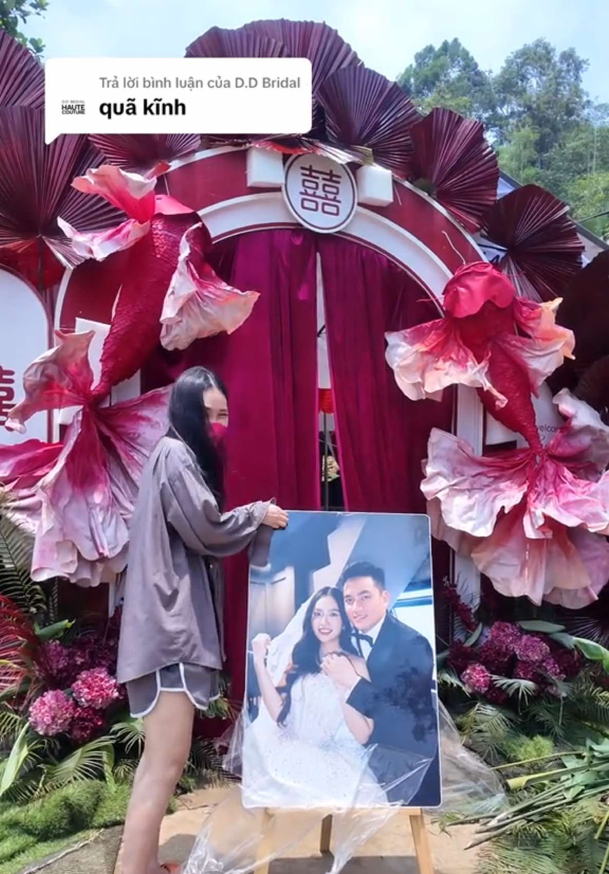 Trả lời @D.D Bridal bóc trúng sit rịt 😄 sau này xem lại là vui zữ lắm 🤣 cám ơn chị iu @NTK.Dung.Dung nhìu nạ 😘