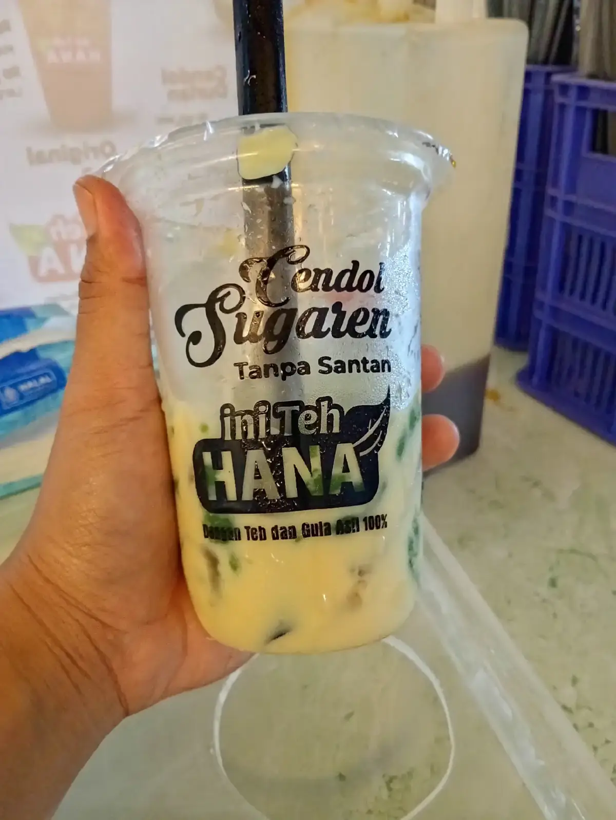 #cendolsugarencikarang #hanateaandcendol
