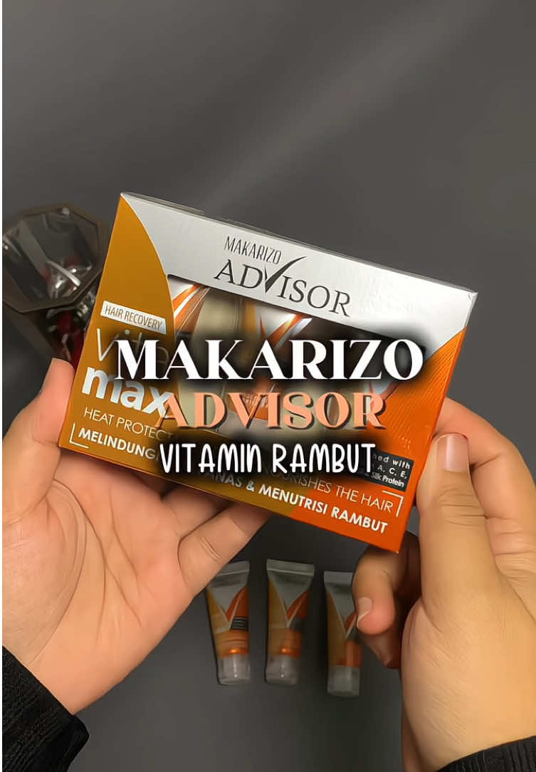 Cintaaa bangett sama vitamin rambut yang satu ini🫶🏻 kalian wajib cobaa, wangii bgt‼️🤏🏻 #makarizo #makarizohairenergy #vitaminrambut #hairtreatment 