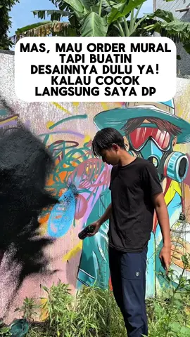 Penjelasan ‼️‼️‼️Bikin desain mural sebelum DP sangat beresiko. Kenapa? Karena mural bukan desain serabutan. tiap karya spesifik, menyesuaikan tempat dan karakter klien. Sekali bikin, nggak bisa dipake ulang ke klien lain. Bayangin kalau 4 klien minta desain tapi ujungnya batal semua. Kita akan rugi waktu, tenaga, dan ide. Makanya, pastikan dulu: 1. Klien setuju & DP dulu 2. Baru deh mulai desainIni yang paling ideal biar pekerjaan dihargai dan waktu kita nggak kebuang sia-sia. Deal? #Mural #desain