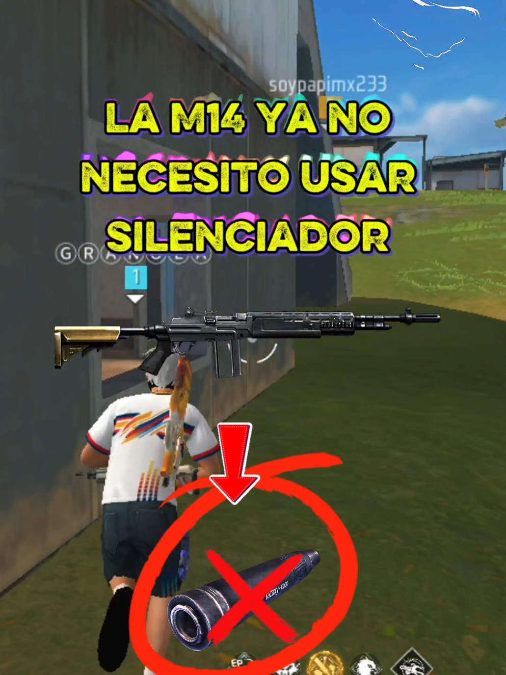 #CapCut La M14 Ya no necesita silenciador!!🔥🔥 Nueva actualización de Free Fire!!💀🔥#garena_freefire #garenafreefire #freefire_lover #habilidadesfreefire #freefirethofficial #freefirelatino #combosdehabilidades_ #tigreblanco #sueteruwu 
