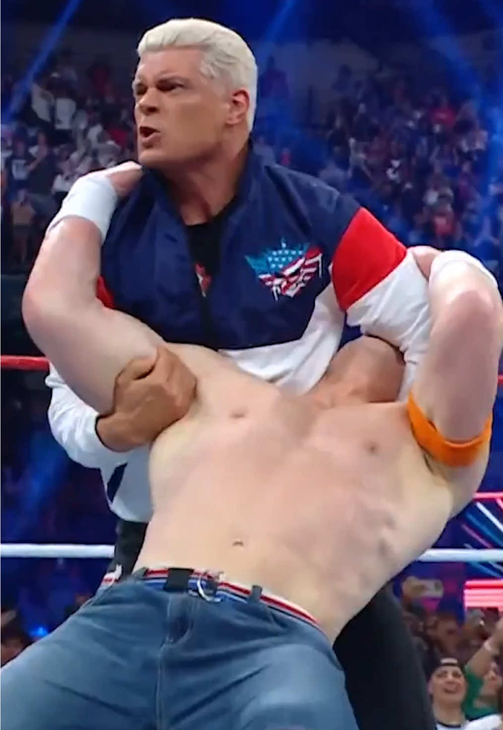 WE NEEDED THIS 🔥🔥🔥 #SNME #WWE #JohnCena #CodyRhodes #JeyUso #LoganPaul 