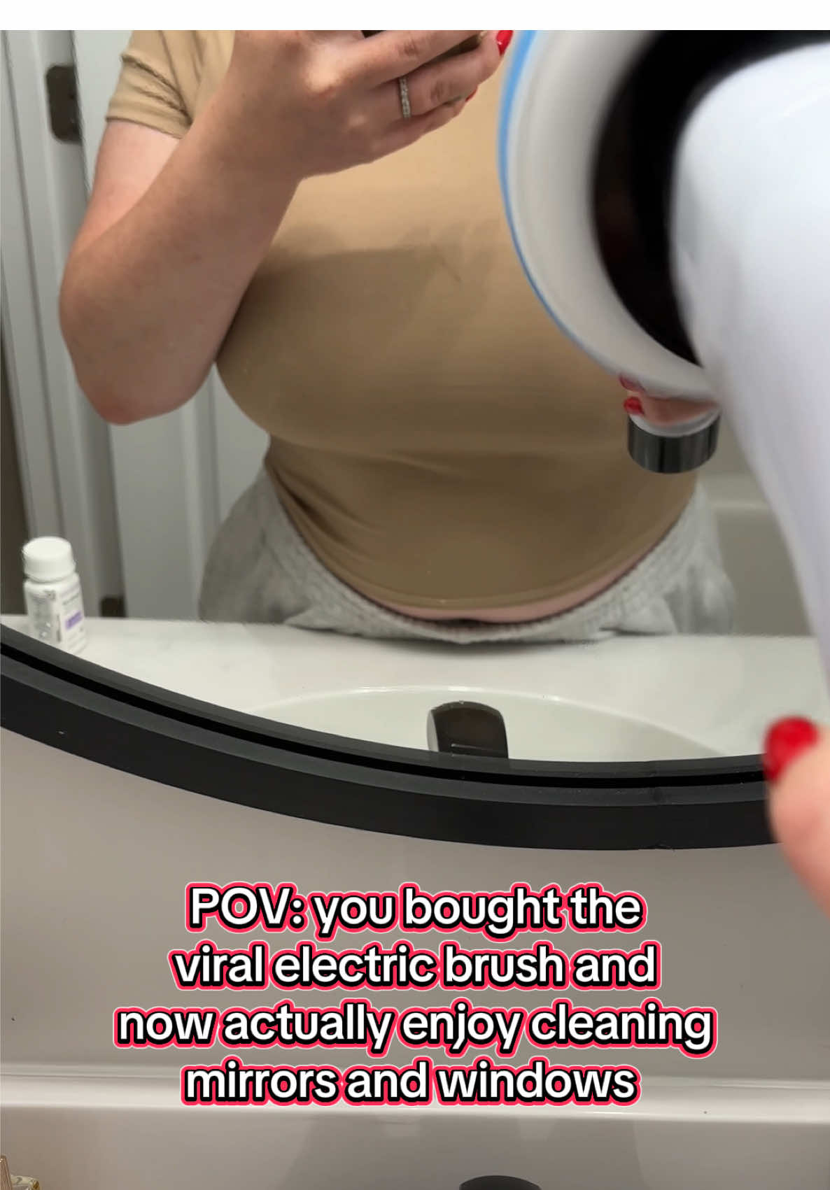 This one brush makes my cleaning so much easier and saves my back! #electricscrubber #cleaning #cleaningtiktok #cleaningmotivation #cleaninghacks #cleaningtips 