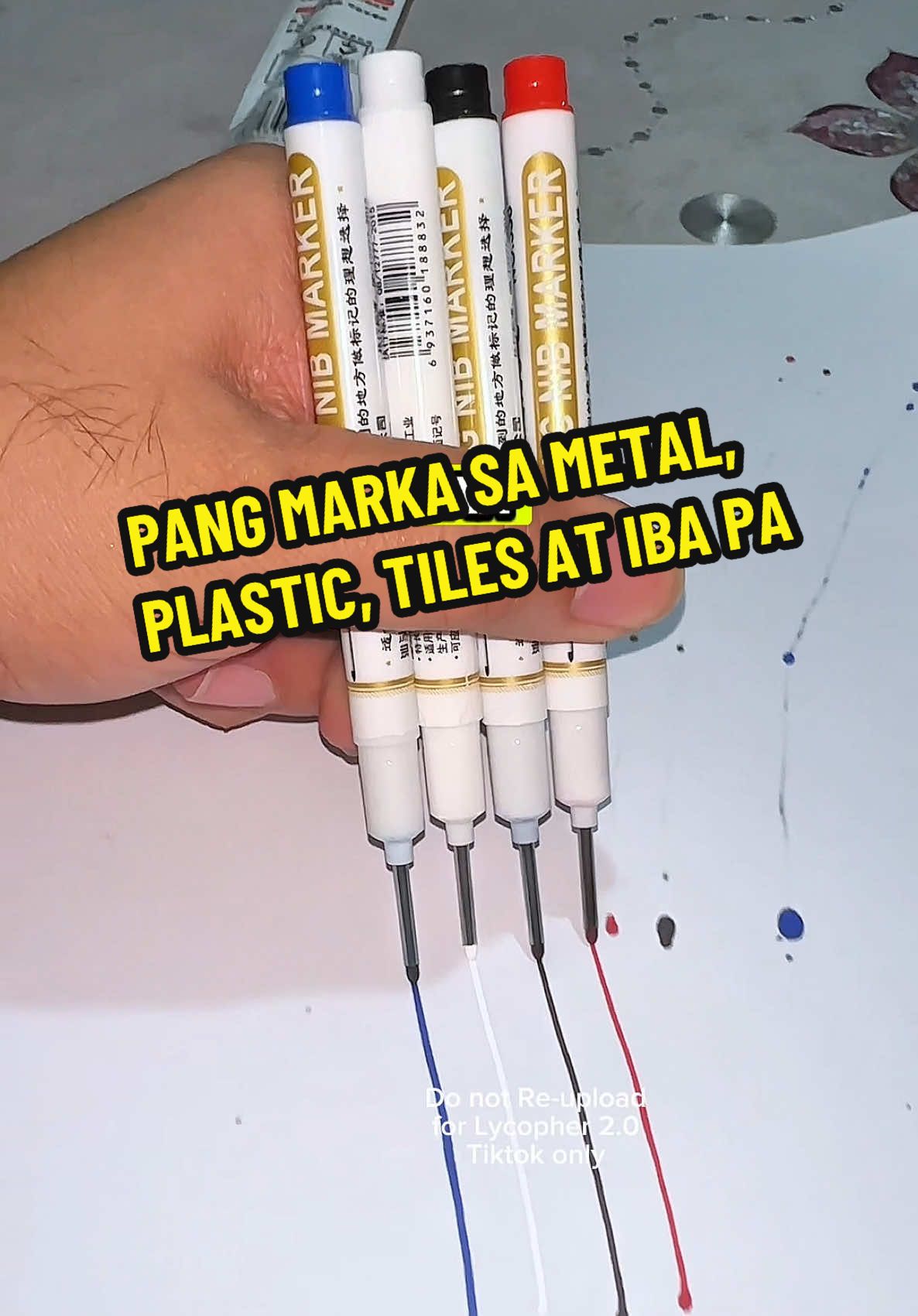 Long Nib Marker Para sa mga Carpenters, Welders, DIYer at nag coconstruction #longnibmarkers #markers #pen #construction 