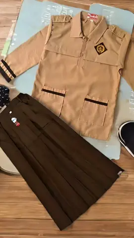 Setelan Seragam Sekolah Pramuka Siaga SD Anak Perempuan Baju Lengan Panjang Rok Panjang Kelas 1-6 #seragamsekolah #seragampramuka #seragamsekolahperempuan #seragamsd 