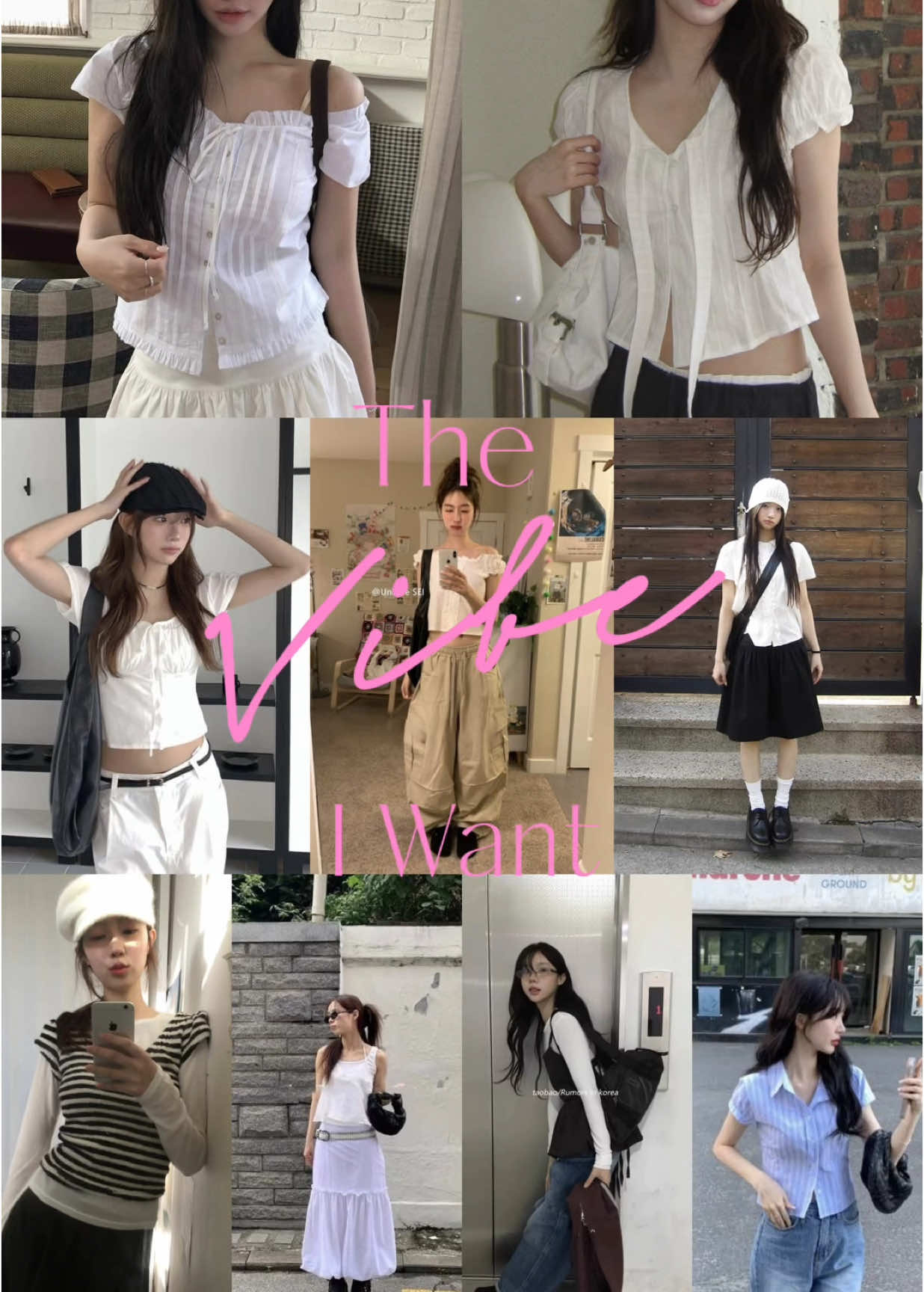 This vibe 🍧 #OOTD #koreangirl #outfit #outfitideas #outfitinspo #style 
