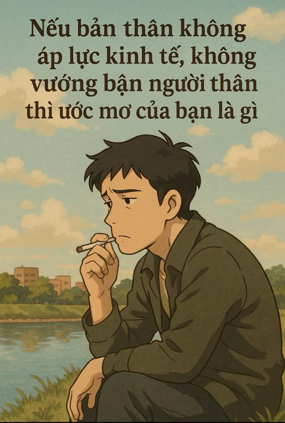 Ước mơ của bạn là gì.