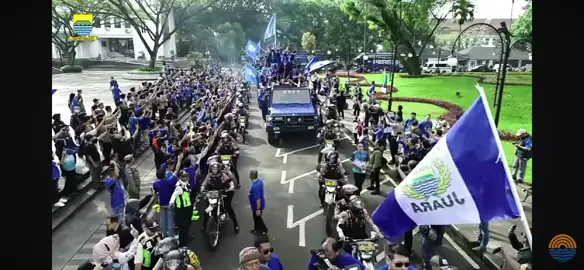 konvoi virtual pawai persib juara backtoback #pawaipersibjuara #back2back #persibjuara #persibbandung #bobotoh #viking 