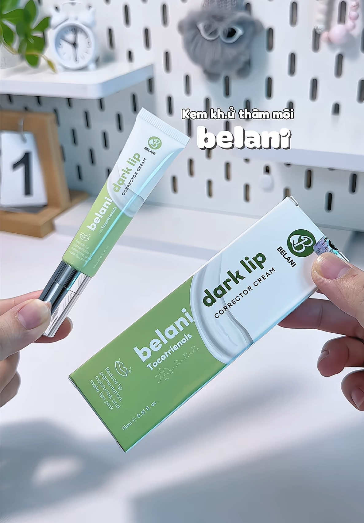 Cải thiệ.n môi thâ.m  nga.y thôi #belani #kemkhuthammoi #kemkhuthammoibelani #xuhuong #viral #unboxing 