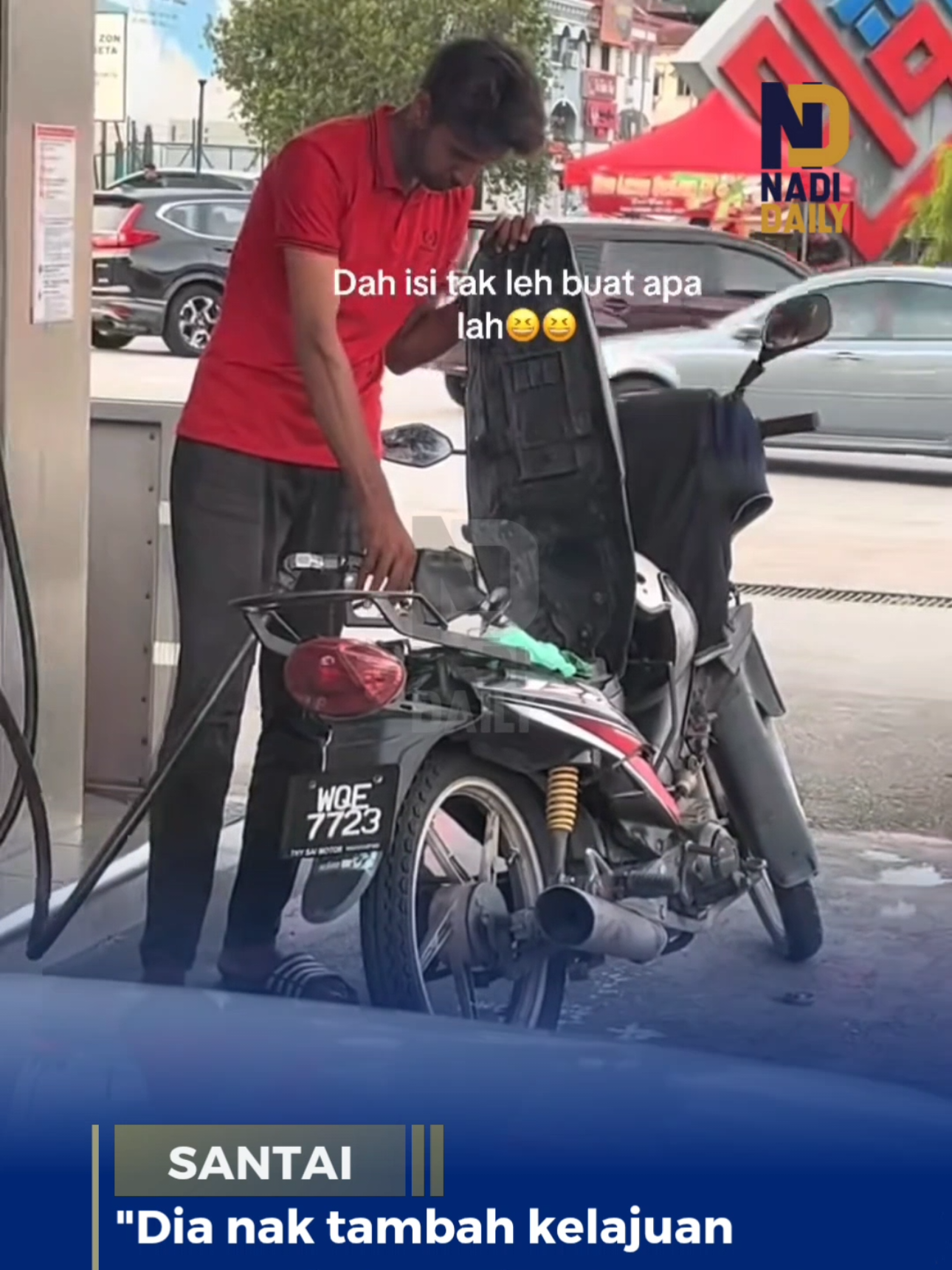 Yg penting laju bos😆 Kredit📹: daudhasban2991/TikTok #motor #diesel #petrol #malaysia #netizen #rakyat 