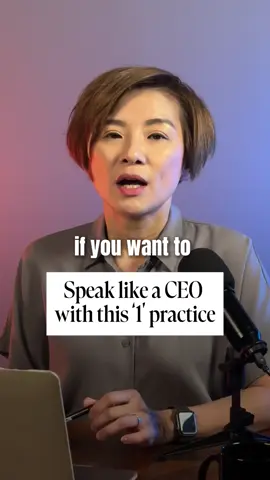 Speak like a CEO with this one practice. . All you need is a pen. . Try this simple articulation drill and watch your clarity and confidence level up instantly. . . #PublicSpeaking #SpeakWithConfidence #ChuiLingSpeaks #ArticulationDrill #PresentationTips #EmceeLife #ClearSpeaking