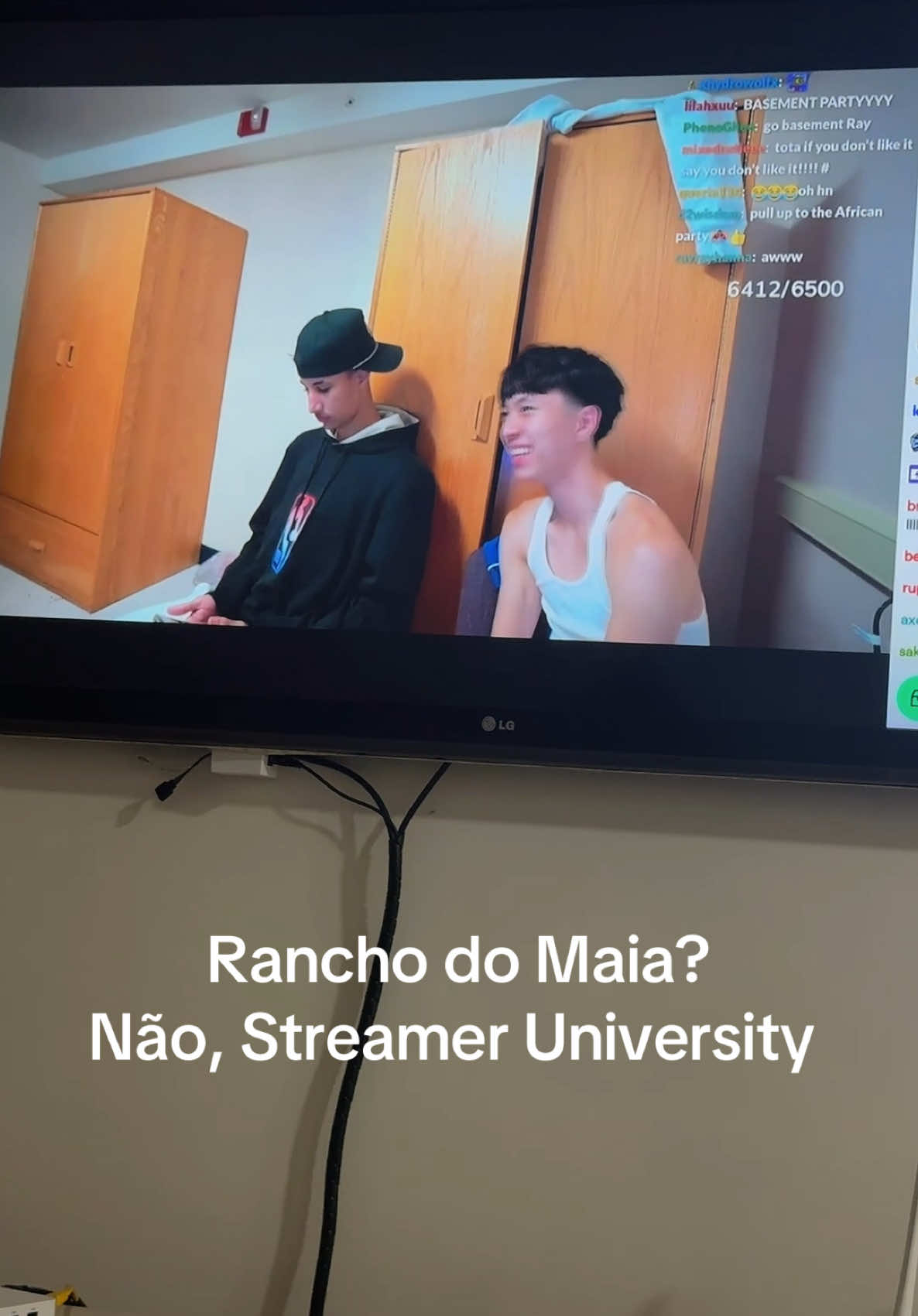 Duo of the year! 🤣 Tota e Ray #tota #Ray #streamersuniversity #kaicenat 