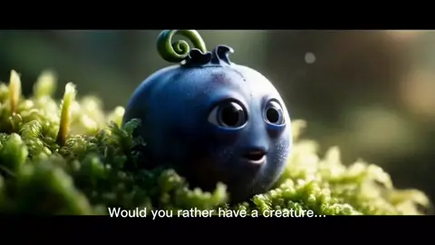 🍓🌿 Would you rather chill with a tiny blueberry humming on moss, its hat glowing 🌟, or bounce with a raspberry creating rainbows 🌈? Choose your adventure in this cute, magical showdown! Share now! #FYP #WouldYouRather #cute 😍✨